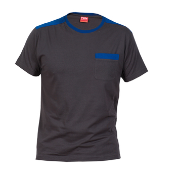 Camiseta laboral hombre ref. 9119 color azul