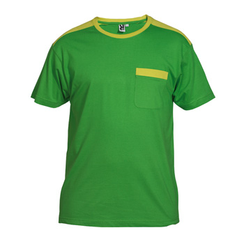 Camiseta laboral hombre ref. 9119 color verde