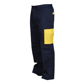 Pantalón profesional ref. 9115 color amarillo
