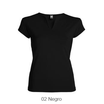 Camiseta manga corta ref. 6532 color negro