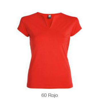 Camiseta manga corta ref. 6532 color rojo