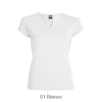 Camiseta manga corta ref. 6532 color blanco
