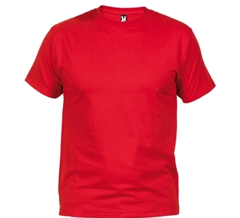 Camiseta manga corta hombre ref. 9119 color rojo