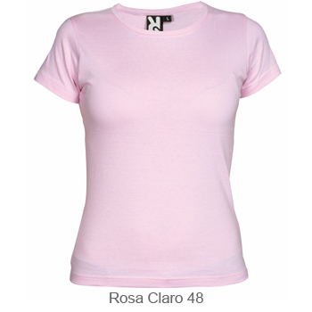 Camiseta manga corta mujer ref. 6627 color rosa